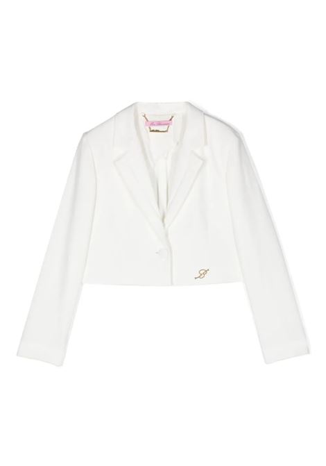 Blazer con placca logo MISS BLUMARINE KIDS | IA4019T220010602